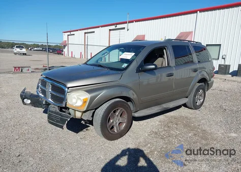 2004 Dodge Durango Slt from USA, damaged, VIN 1D4HD48N94F114289